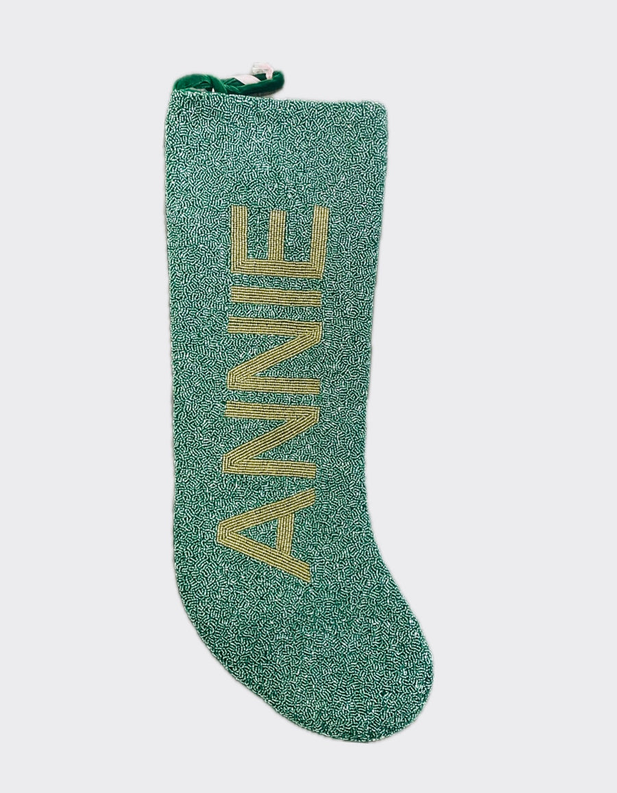 Sample Velvet ANNIE Stocking