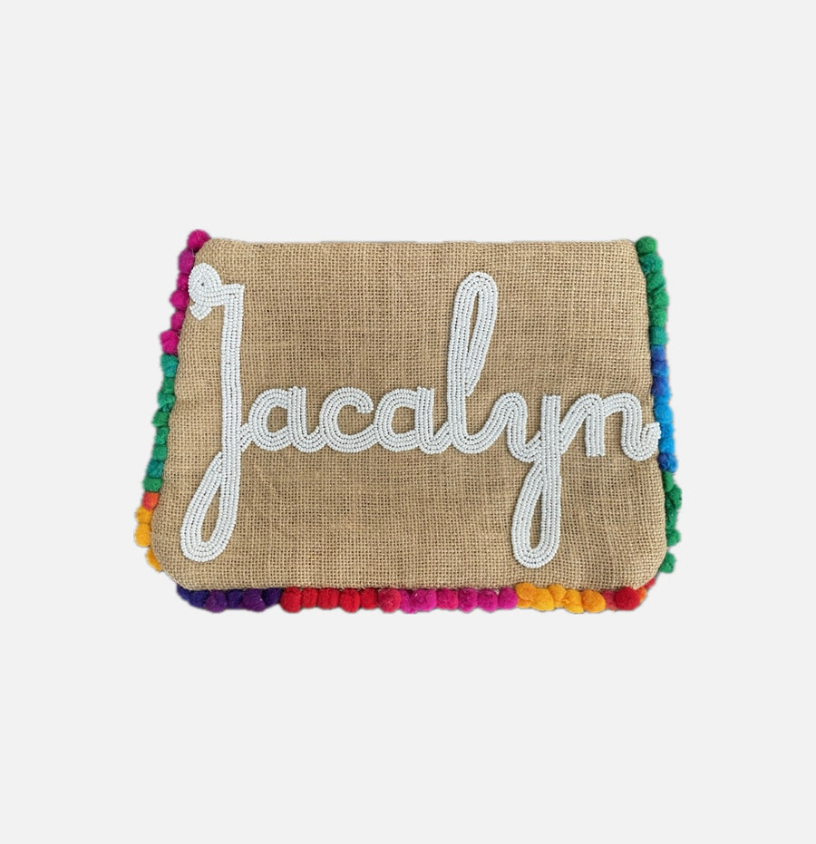 Sample: Jacalyn Jute pouch