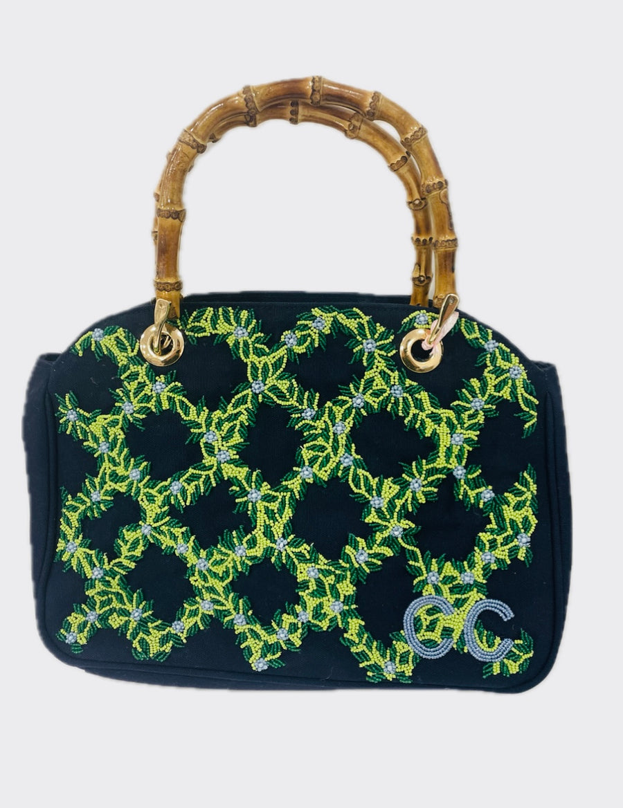Sample Trellis bamboo CC small tote