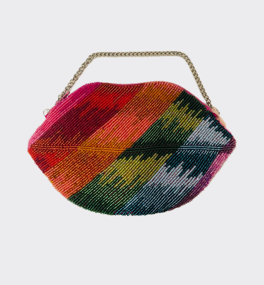 Sample Multi Color Lips crossbody