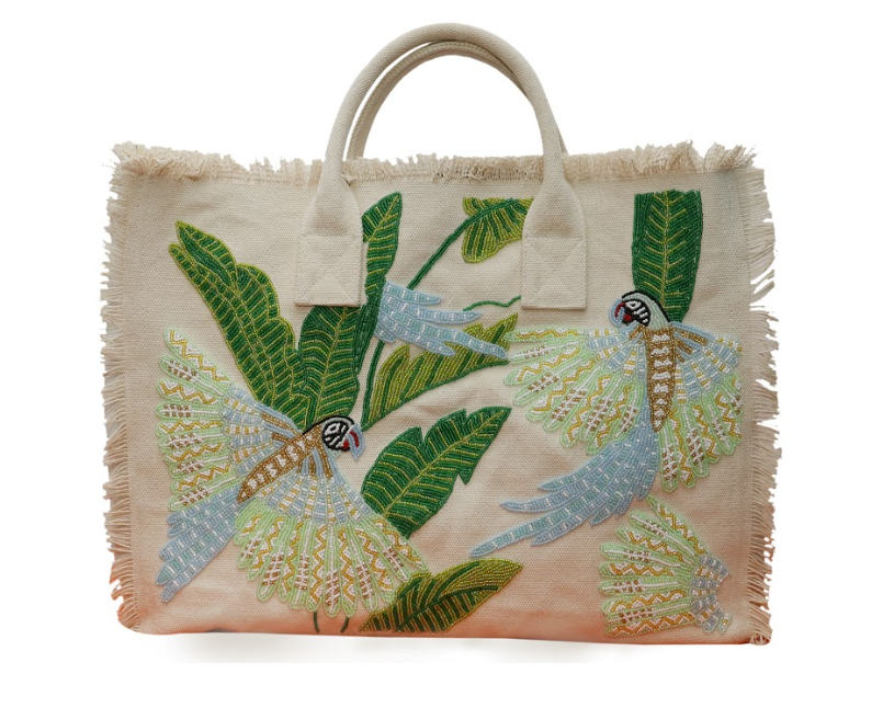 Sample BIRDS canvas tote