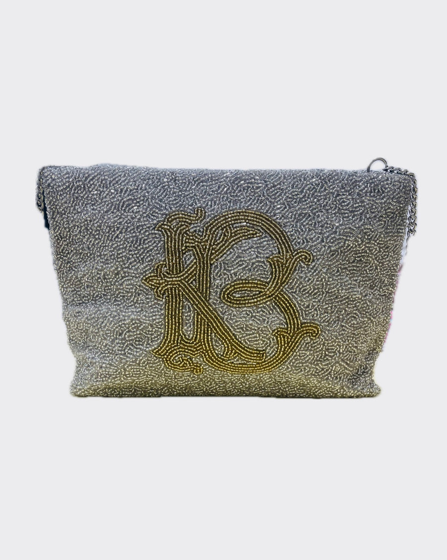 Sample KB Monogram (Silver/Gold) Crossbody