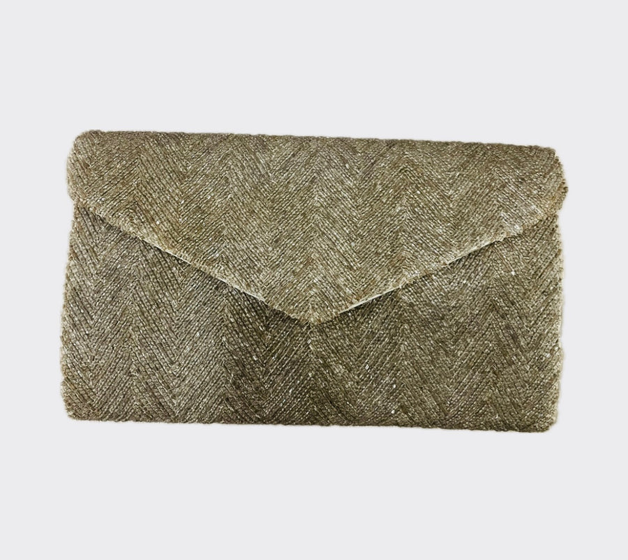 SAMPLE Small Envelope SILVER Clutch