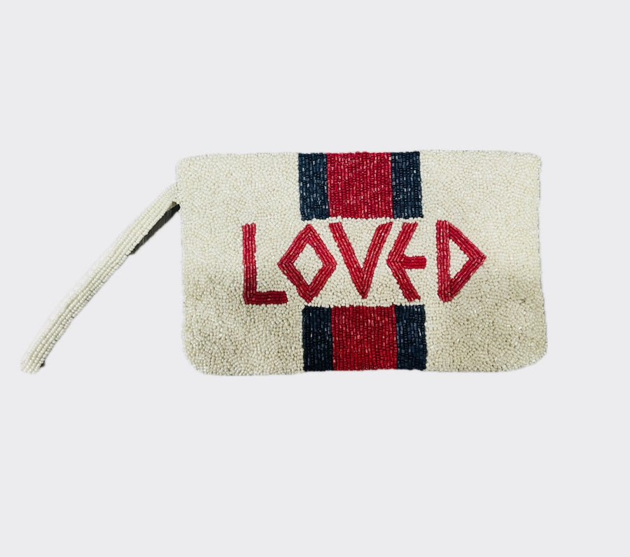 Sample LOVED Wristlet Bag