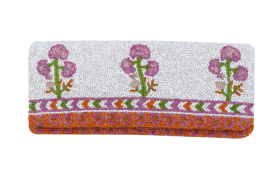 Sample: Floral fold over