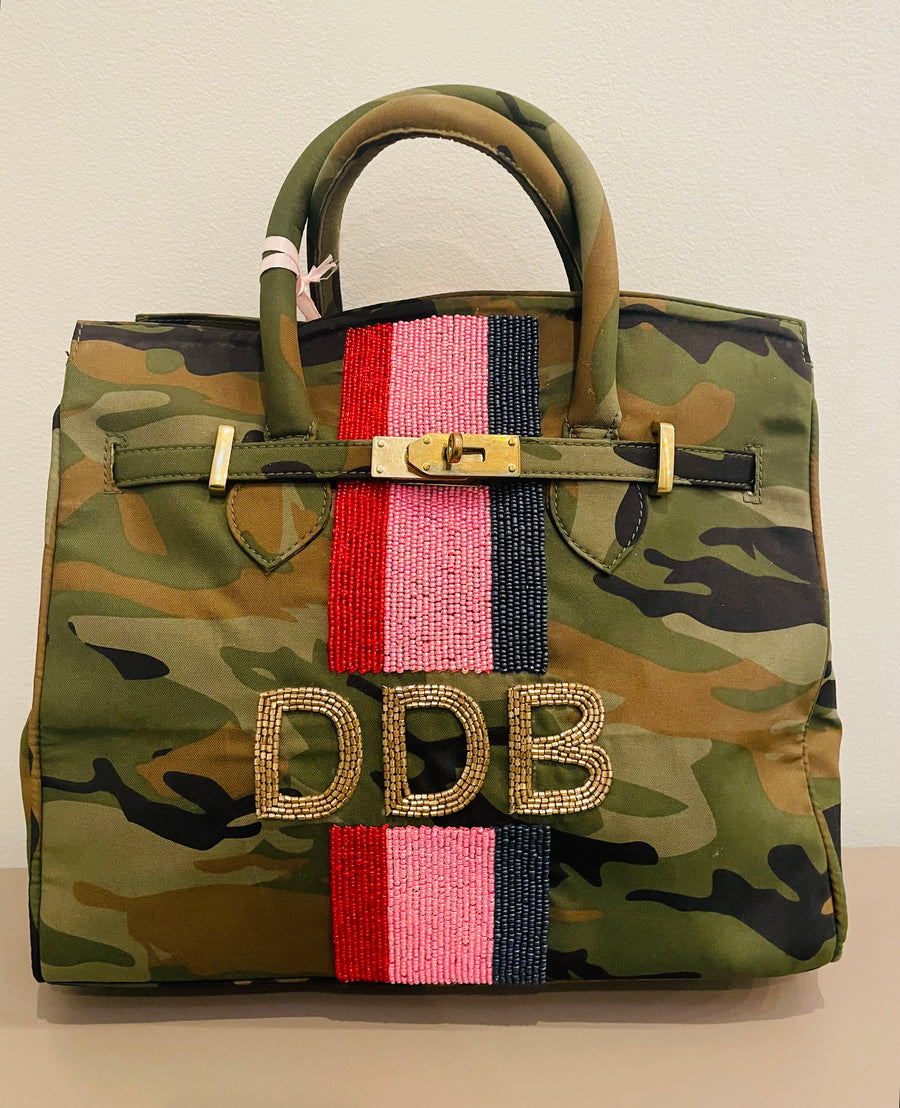 Sample DDB Camo handle Tote