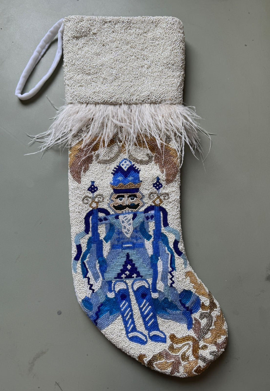 Sample NUTCRACKER  FEATHERS Stocking