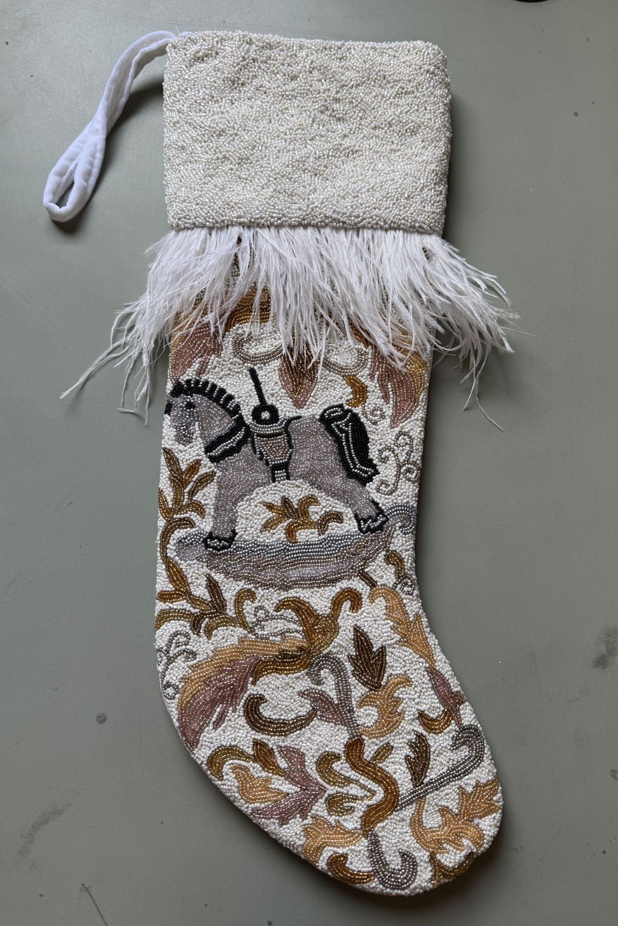 Sample HORSE  FEATHERS Stocking