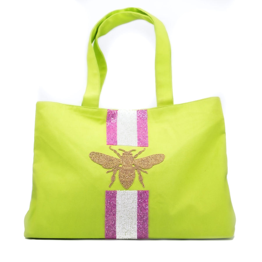 Canvas Bee Tote